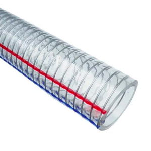 High Intensity Polyester Fiber Reinforced PVC Clear Hose
